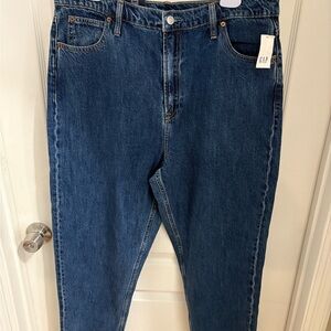 GAP denim mom jeans 33, 16 tall